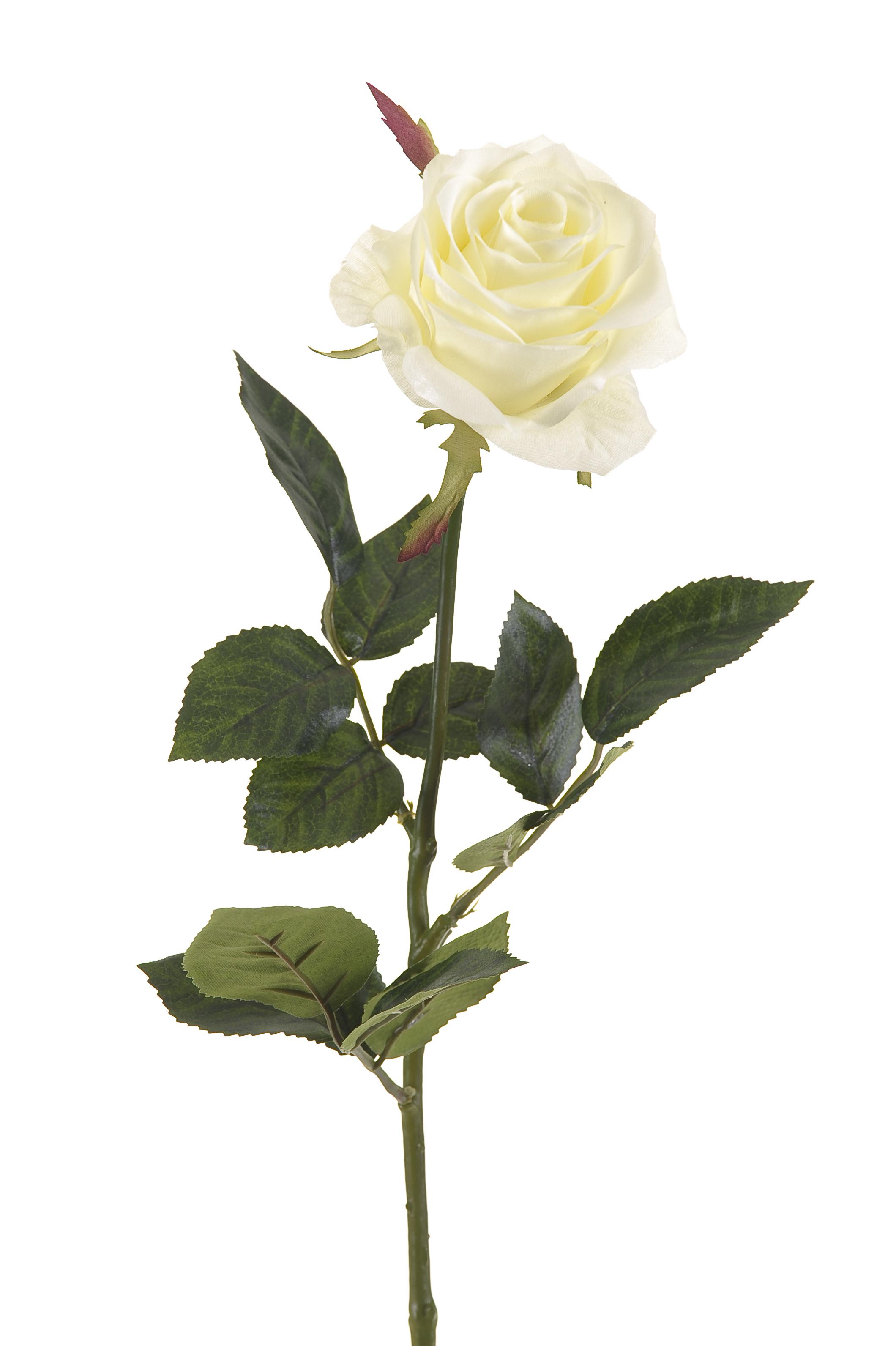 Rose Simone en branche artificielle