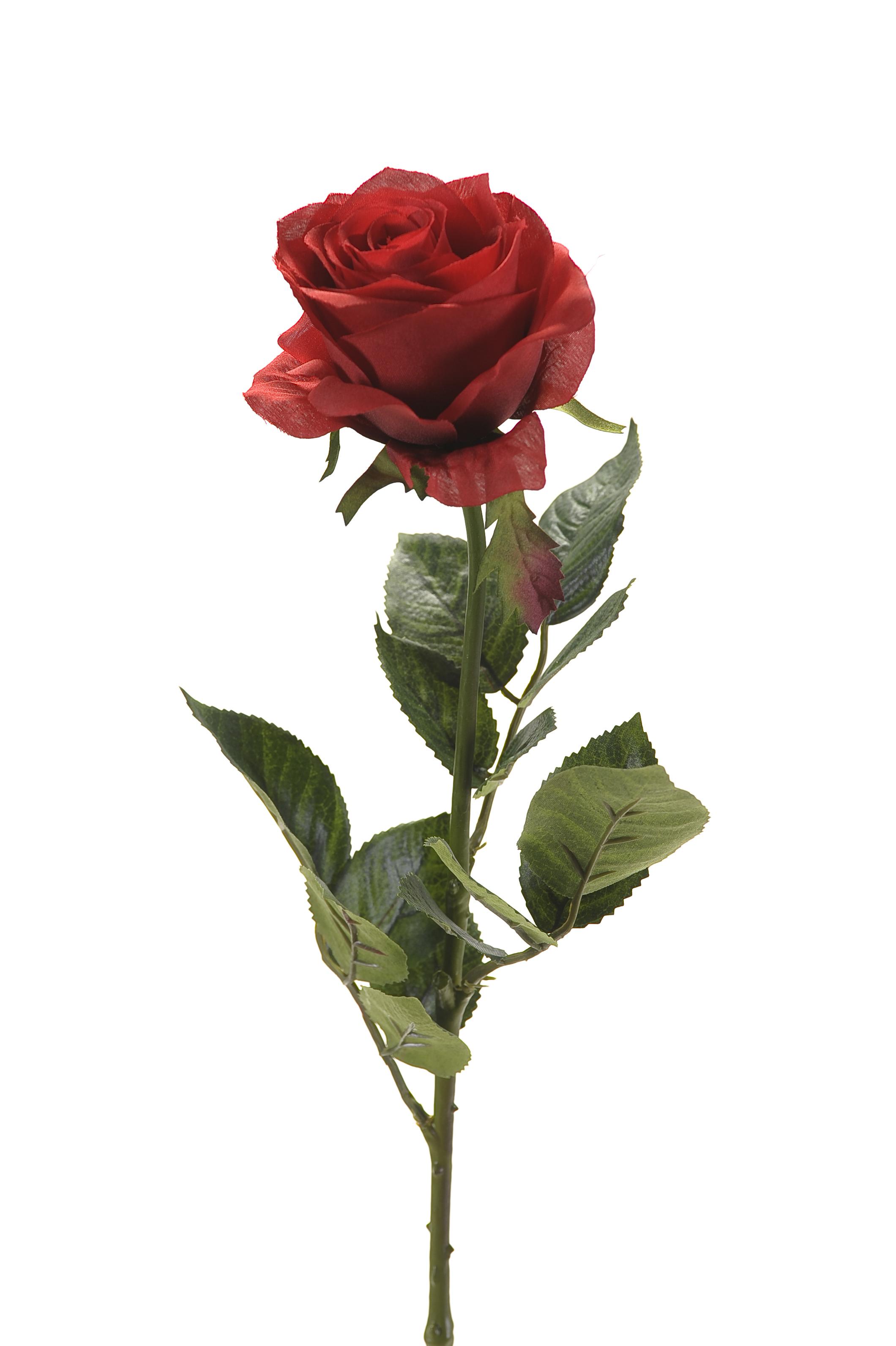 Rose Simone en branche artificielle