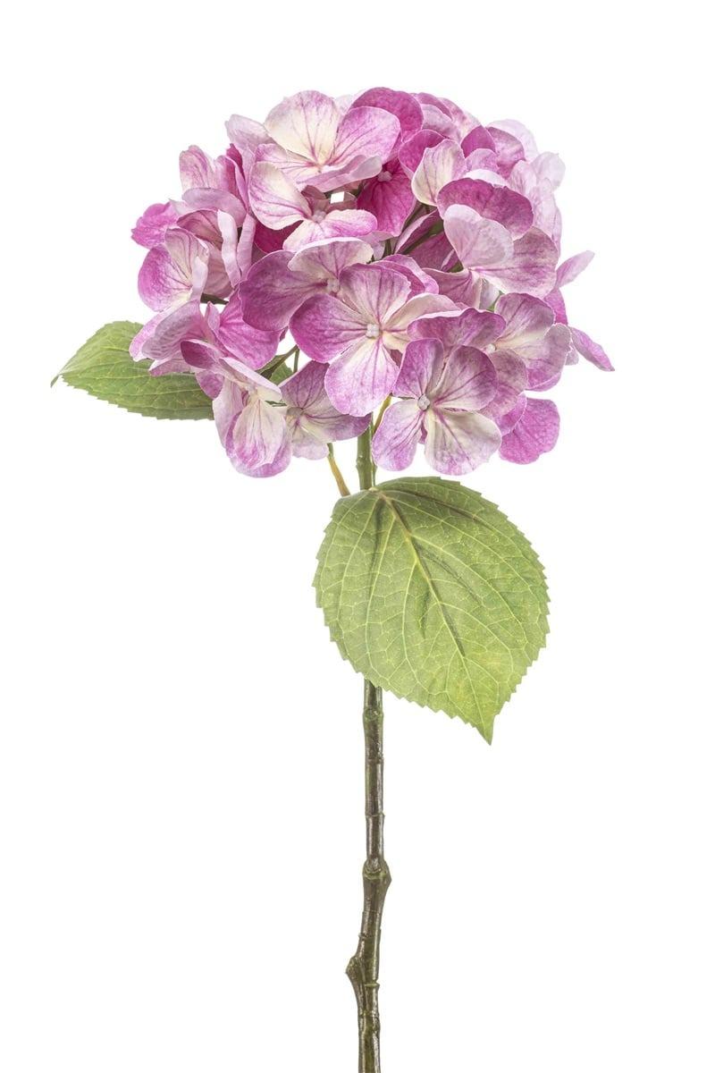 Hortensia en branche articificel