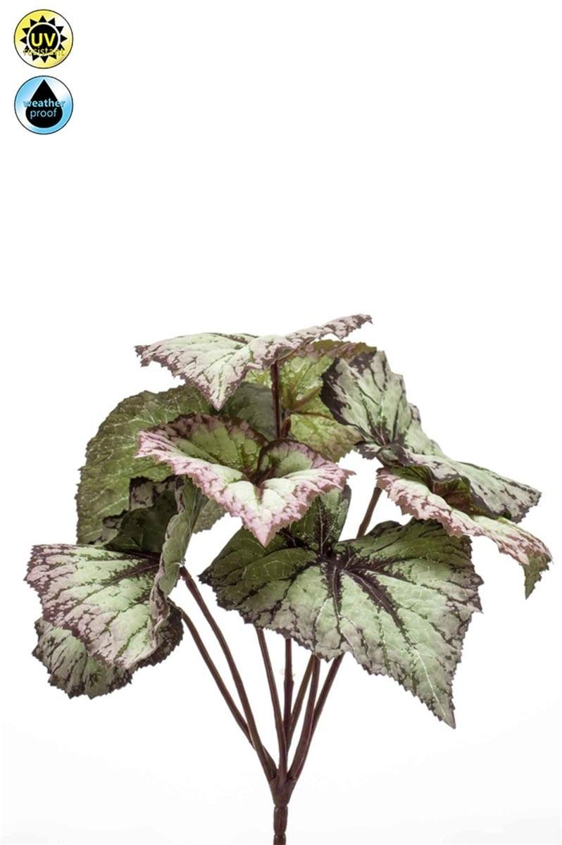 Bégonia rex résistant UV artificiel