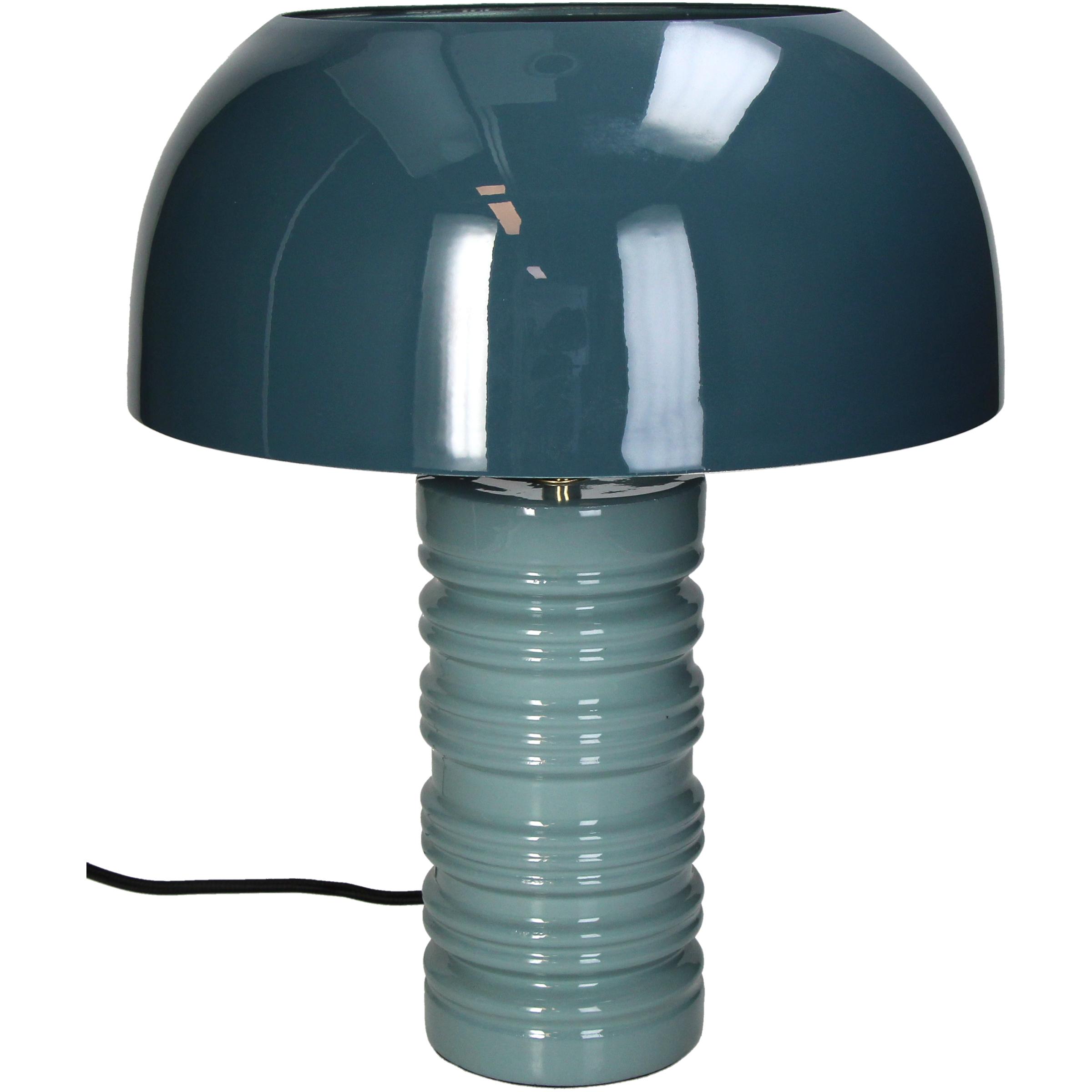 Lampe Iron bleue