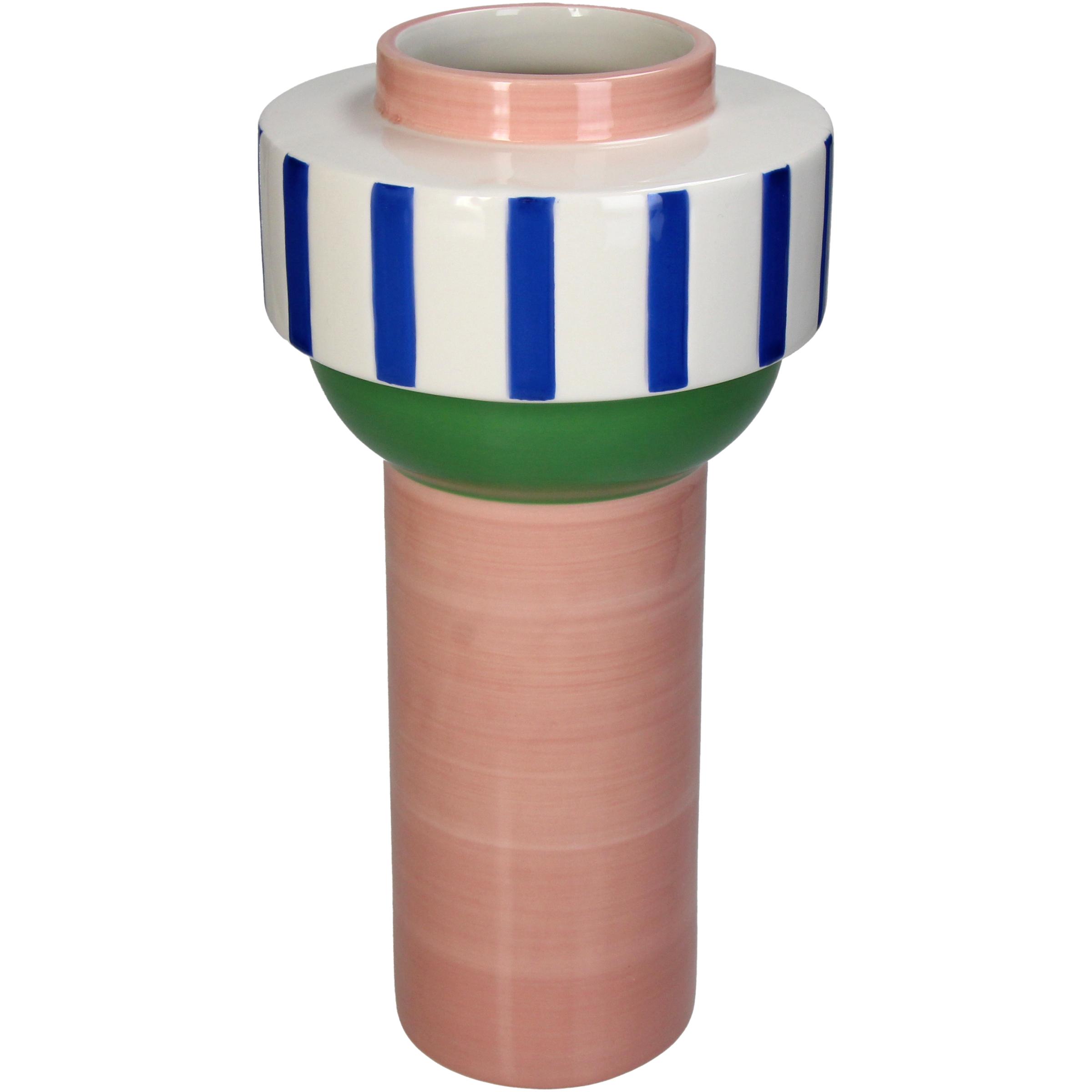 Vase ligné en céramique