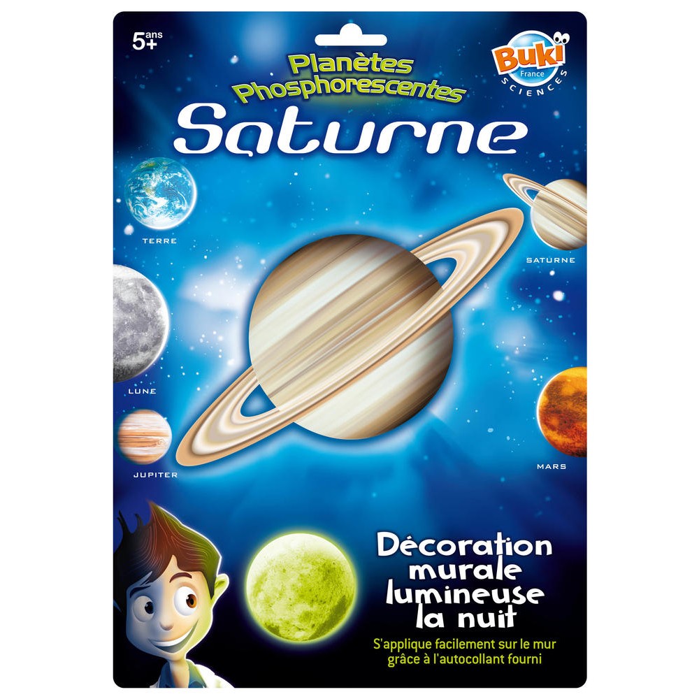 Saturne Phosporenscent