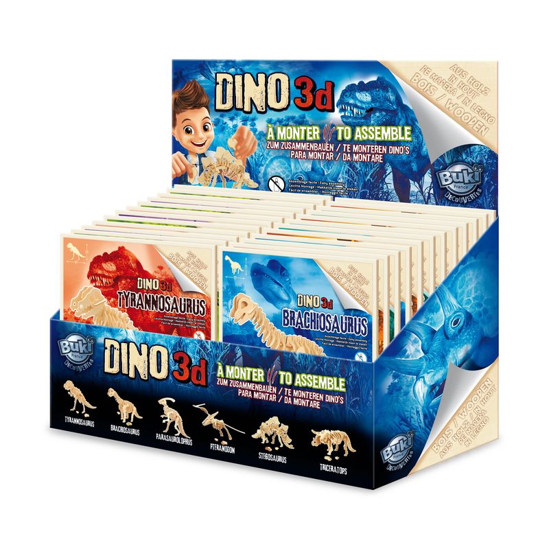 Dino en bois à construire