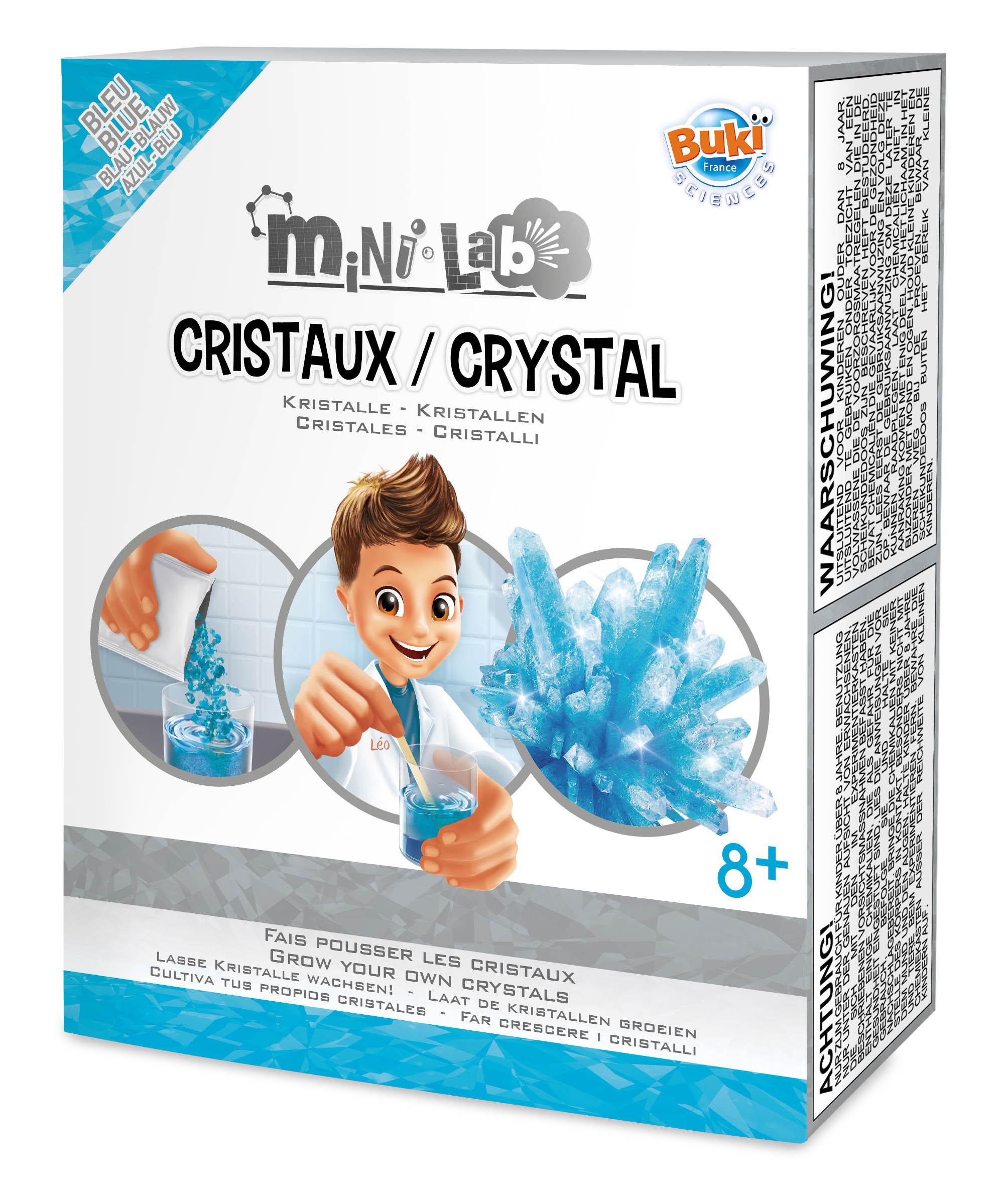Mini Lab Cristaux Bleu