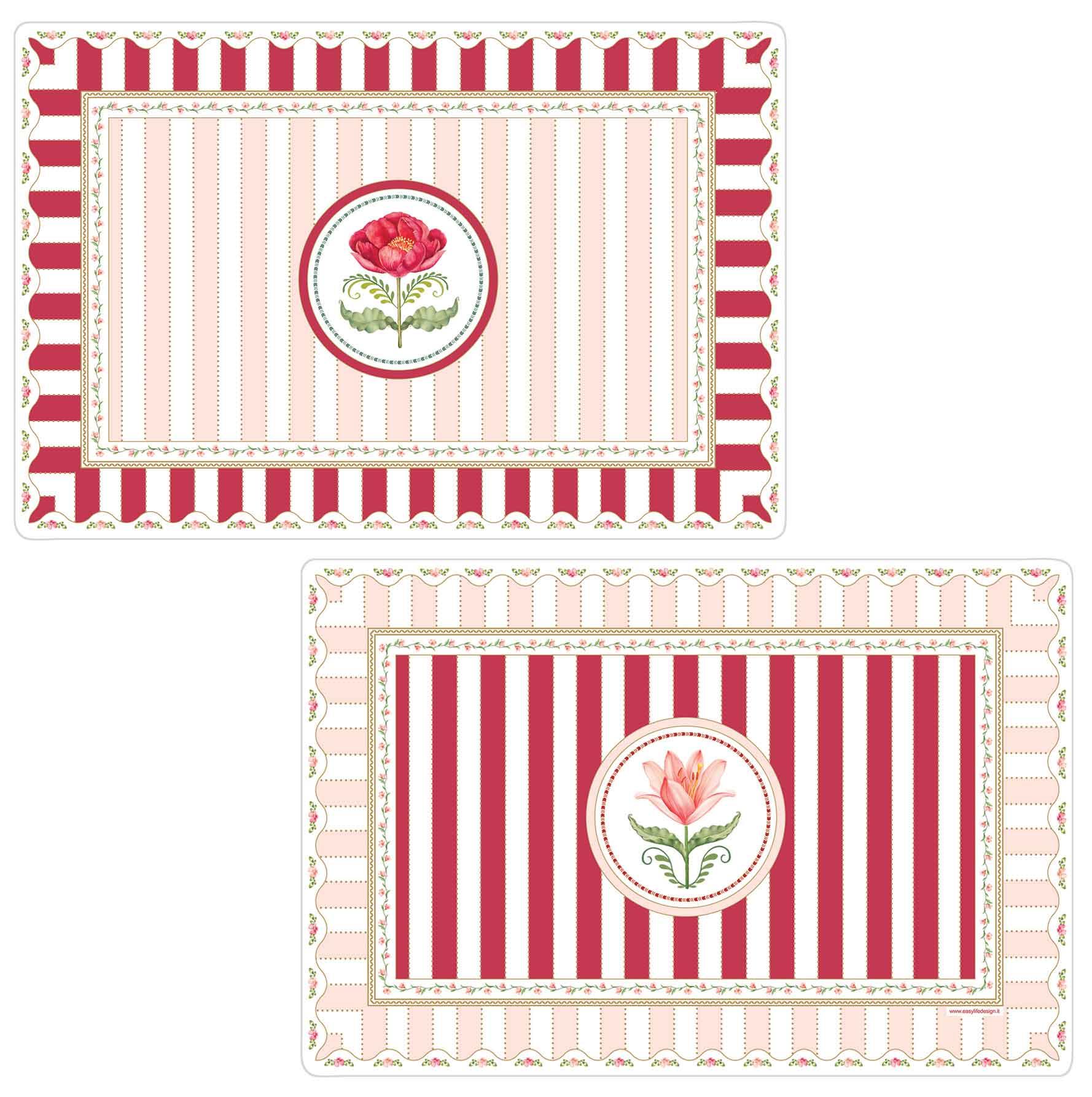 Set de table Flowery double face
