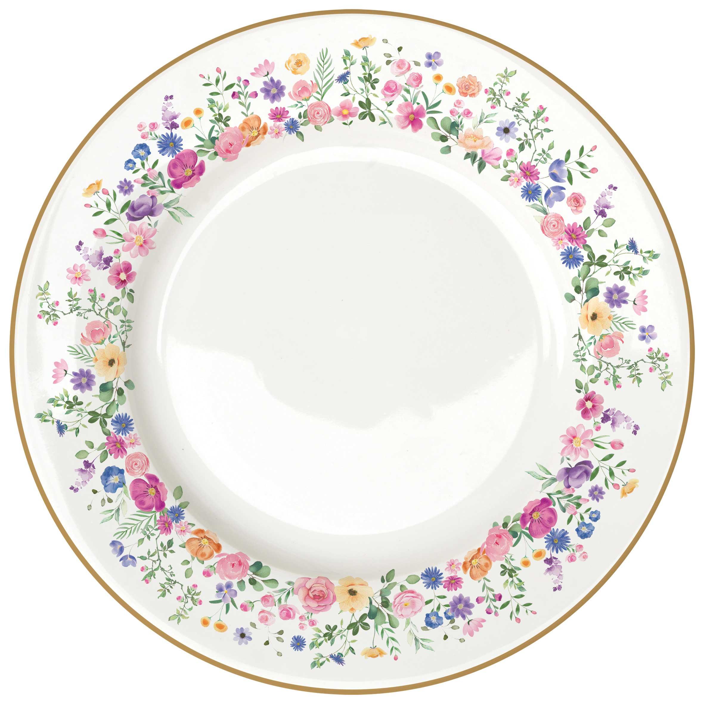 Assiette à diner Mon amour