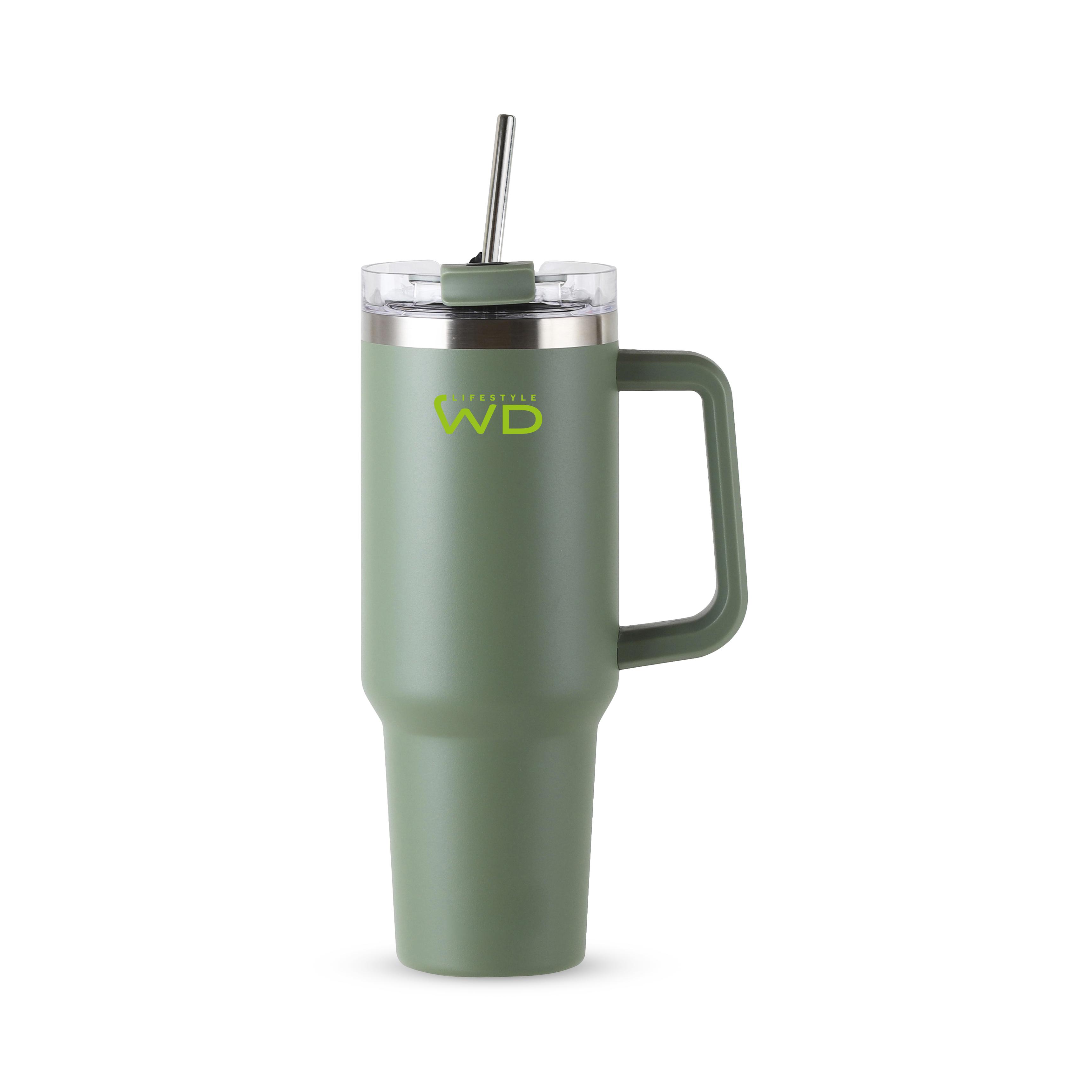 Mug Americain avec paille en inox