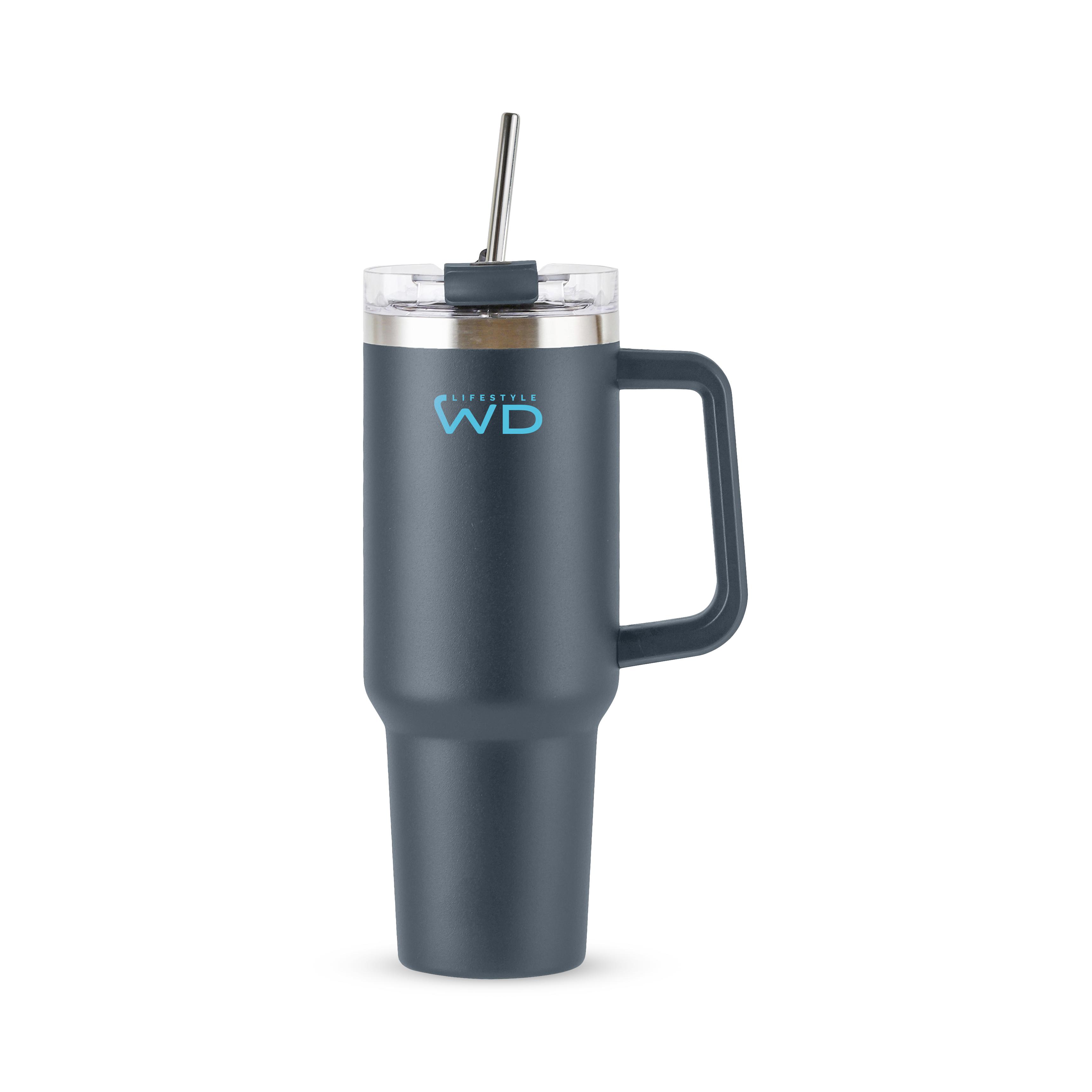 Mug Americain avec paille en inox