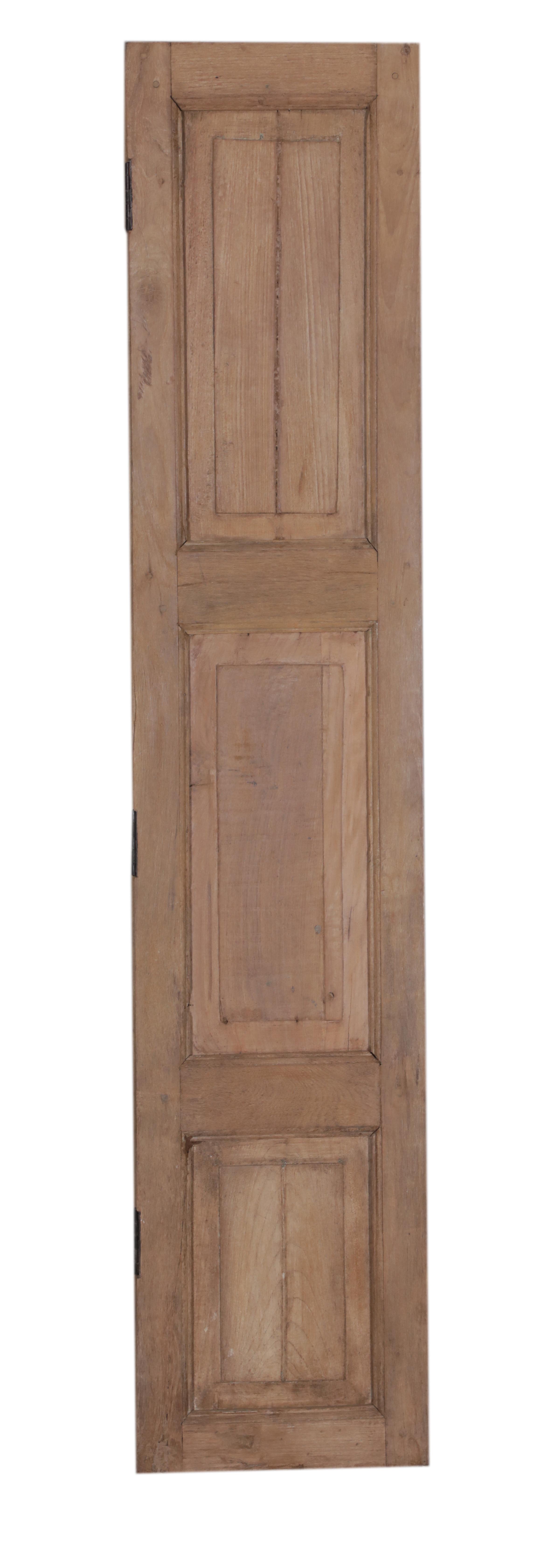 Paravent 3 pans en teck ancien