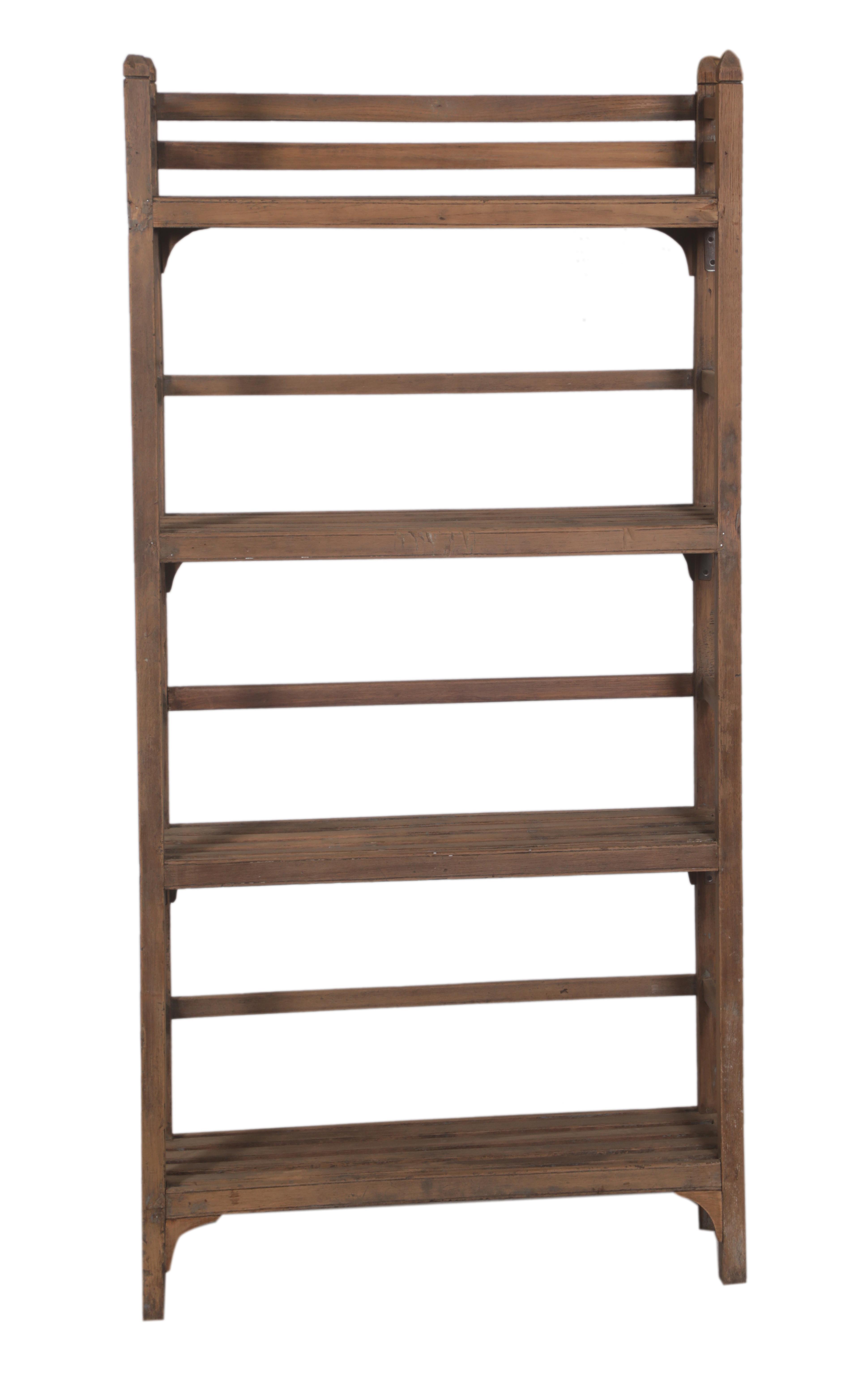 Etagère 4 plateaux en teck ancien