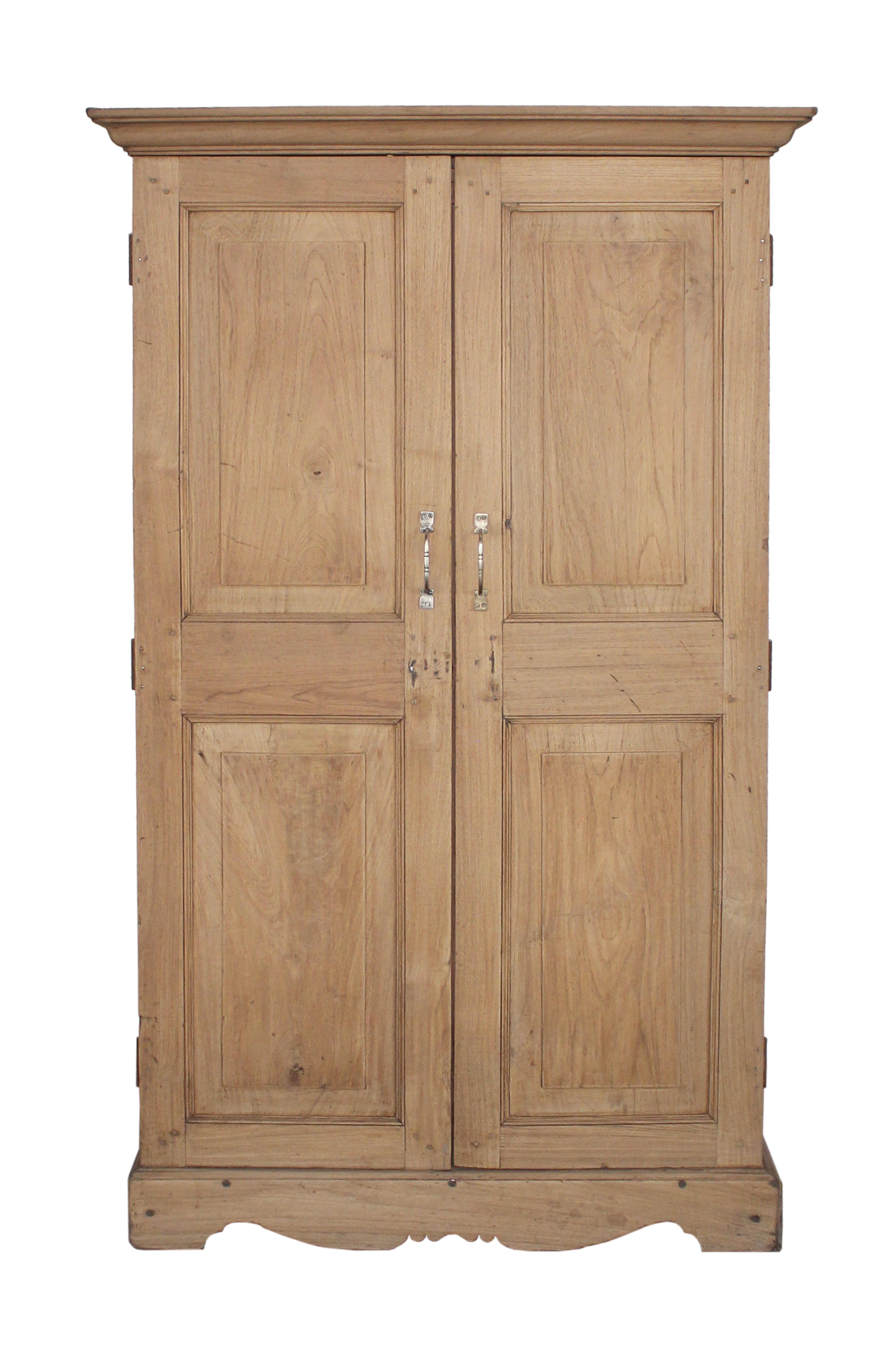 Armoire 2 portes en teck ancien