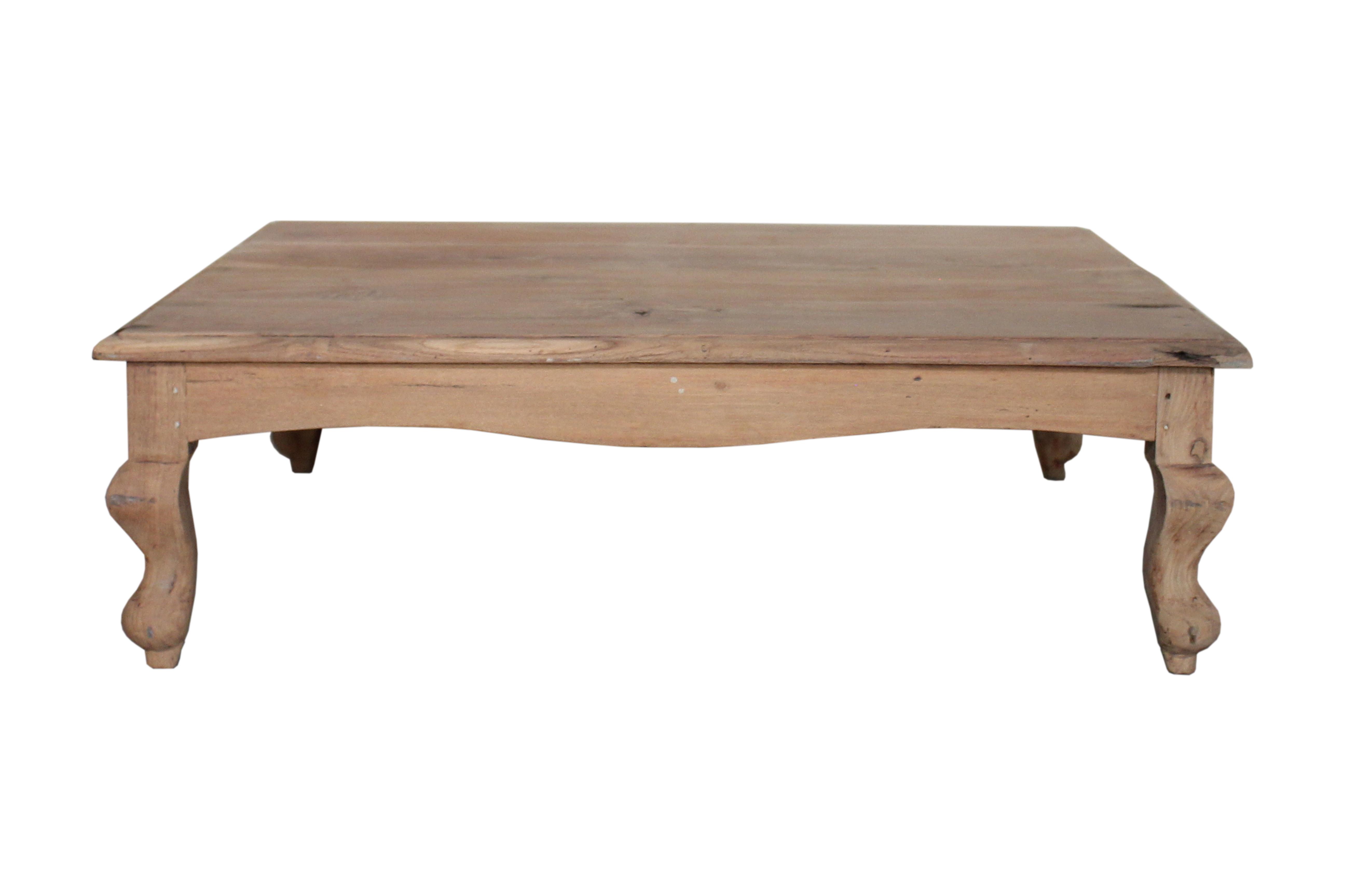 Table basse en teck ancien