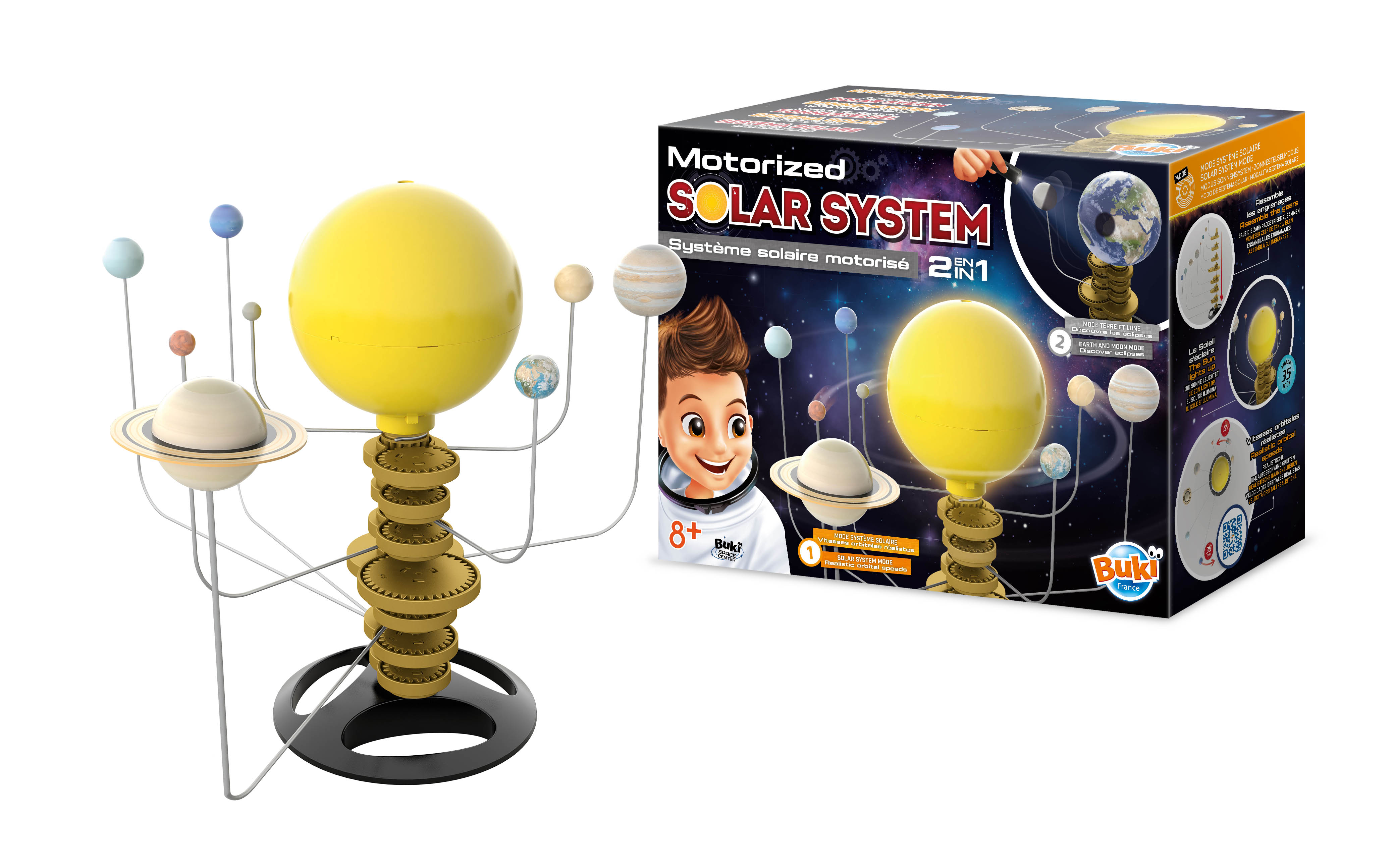 Systeme Solaire Motorise 2 En 1