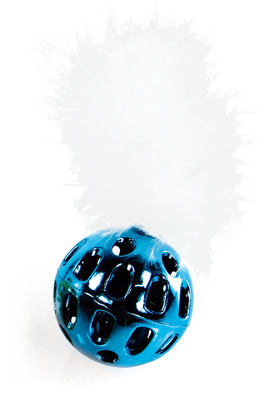 swisspet Jouet p.chats Gili D=45mm bleu