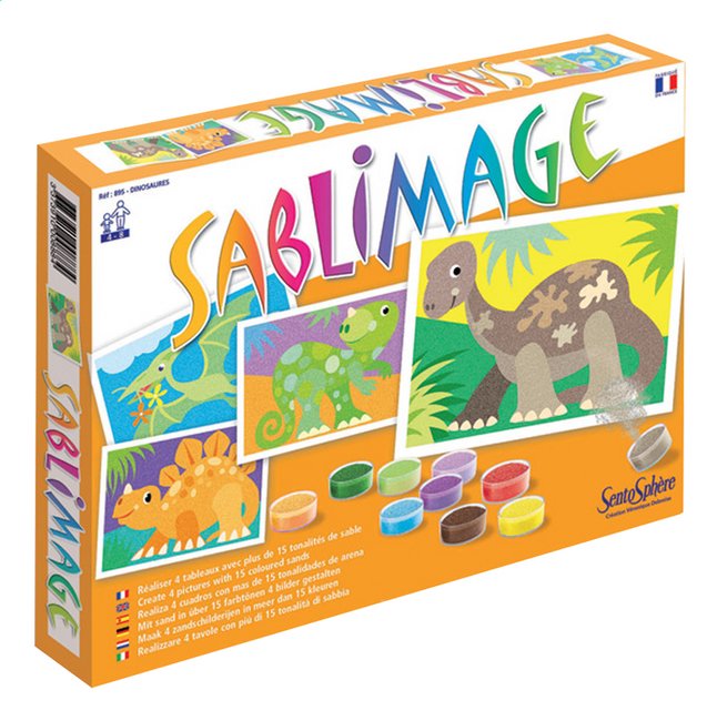Sablimage Dinosaures