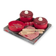 Ensemble Casseroles Et Accessoires En Bois