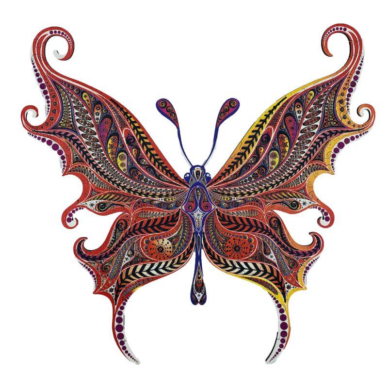 PZ BOIS - LE PAPILLON ILLUSIONNISTE 175PCS - M