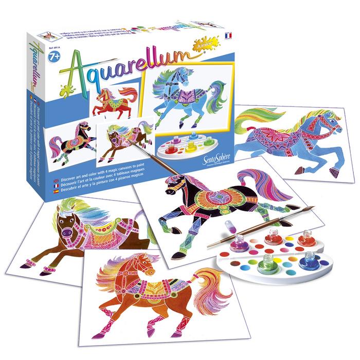 Aquarellum Junior 4T Chevaux