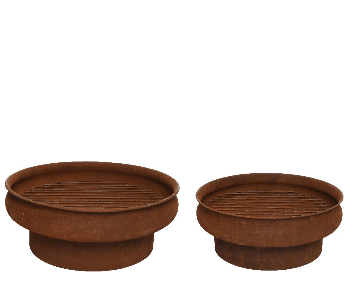 Fire pit rond