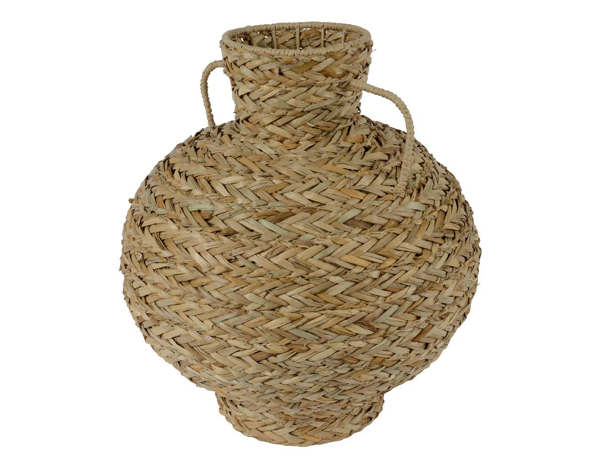 Vase en herbe marine avec anses