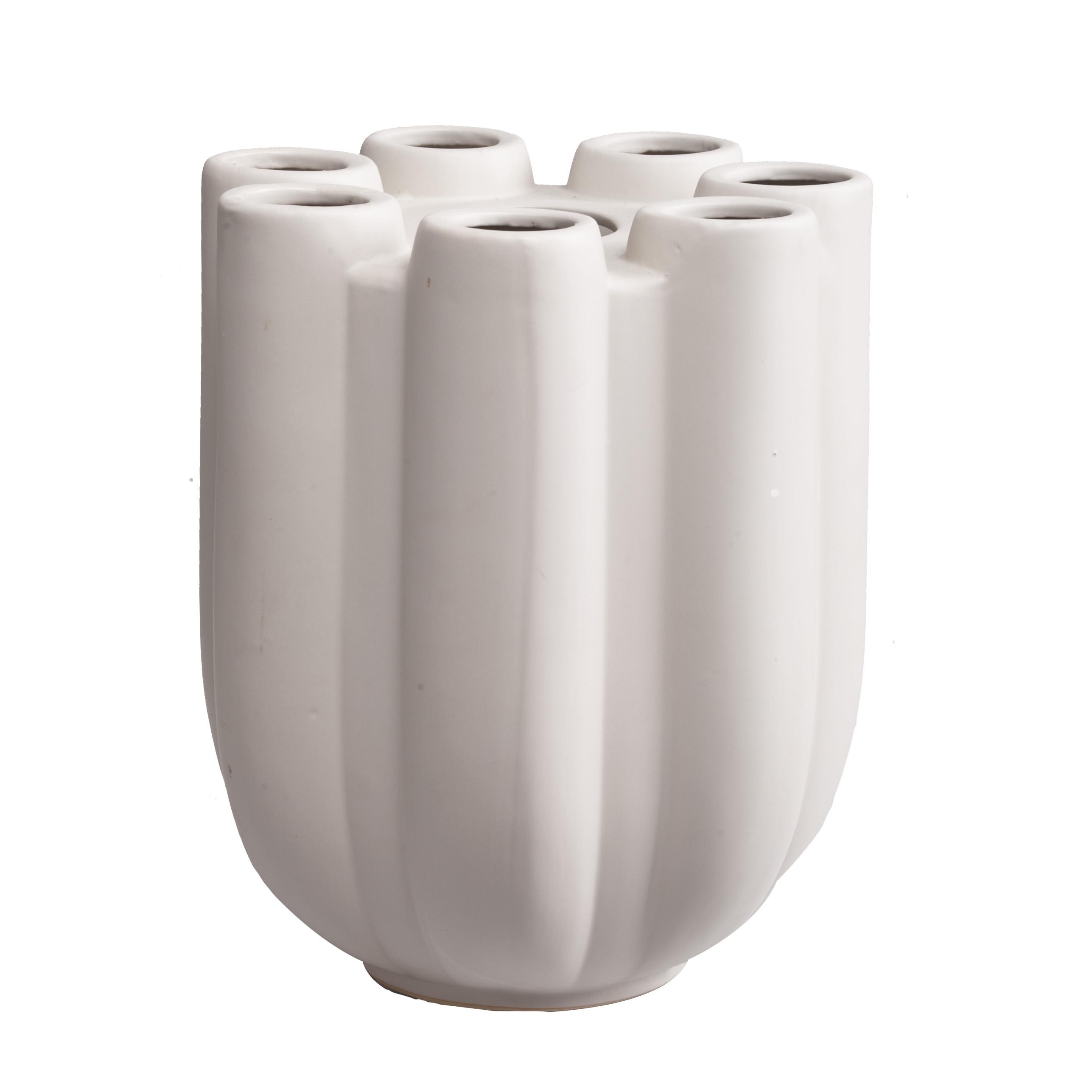 Vase Tulipe taupe