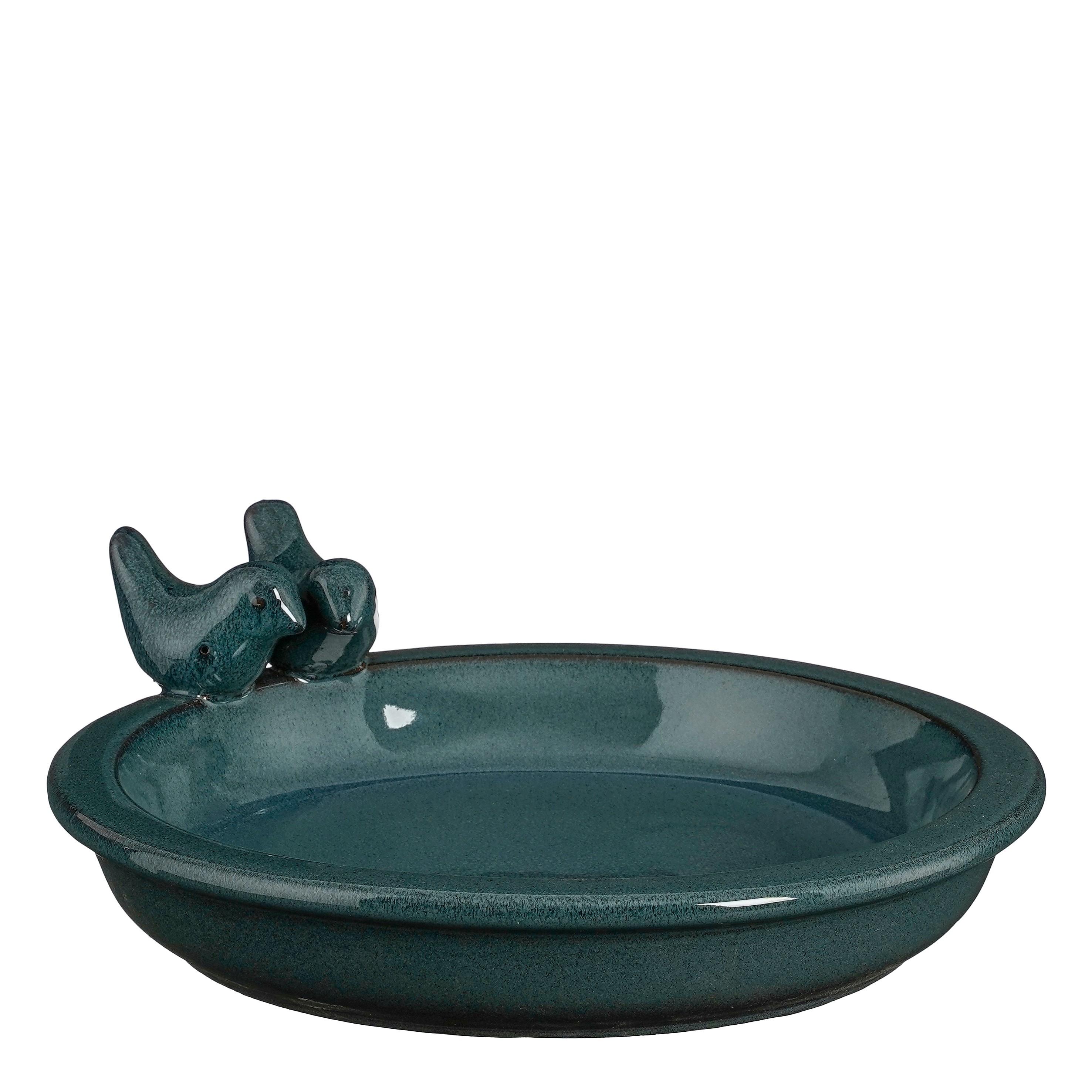 Bain d'oiseau vert