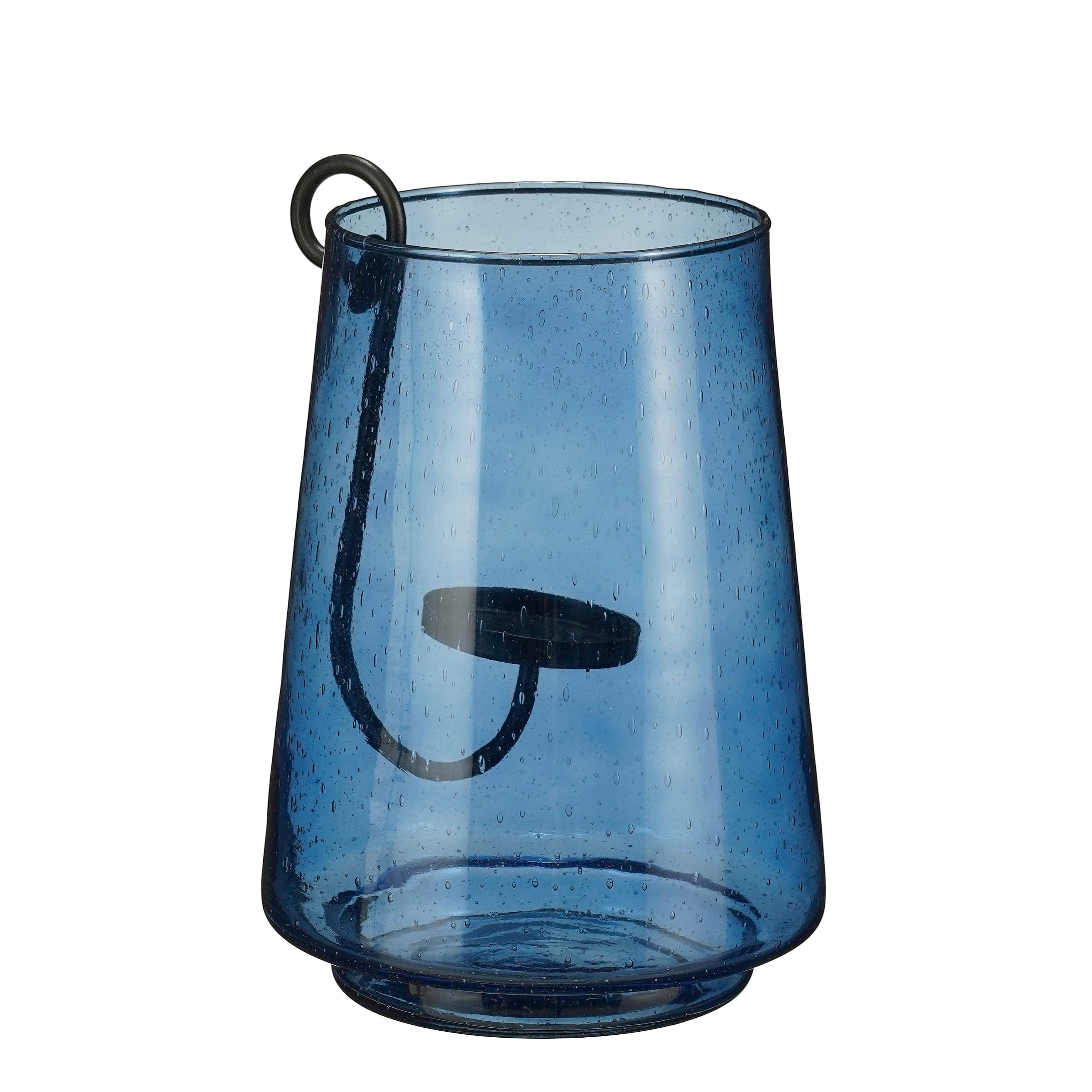 Photophore Cristo en verre marron