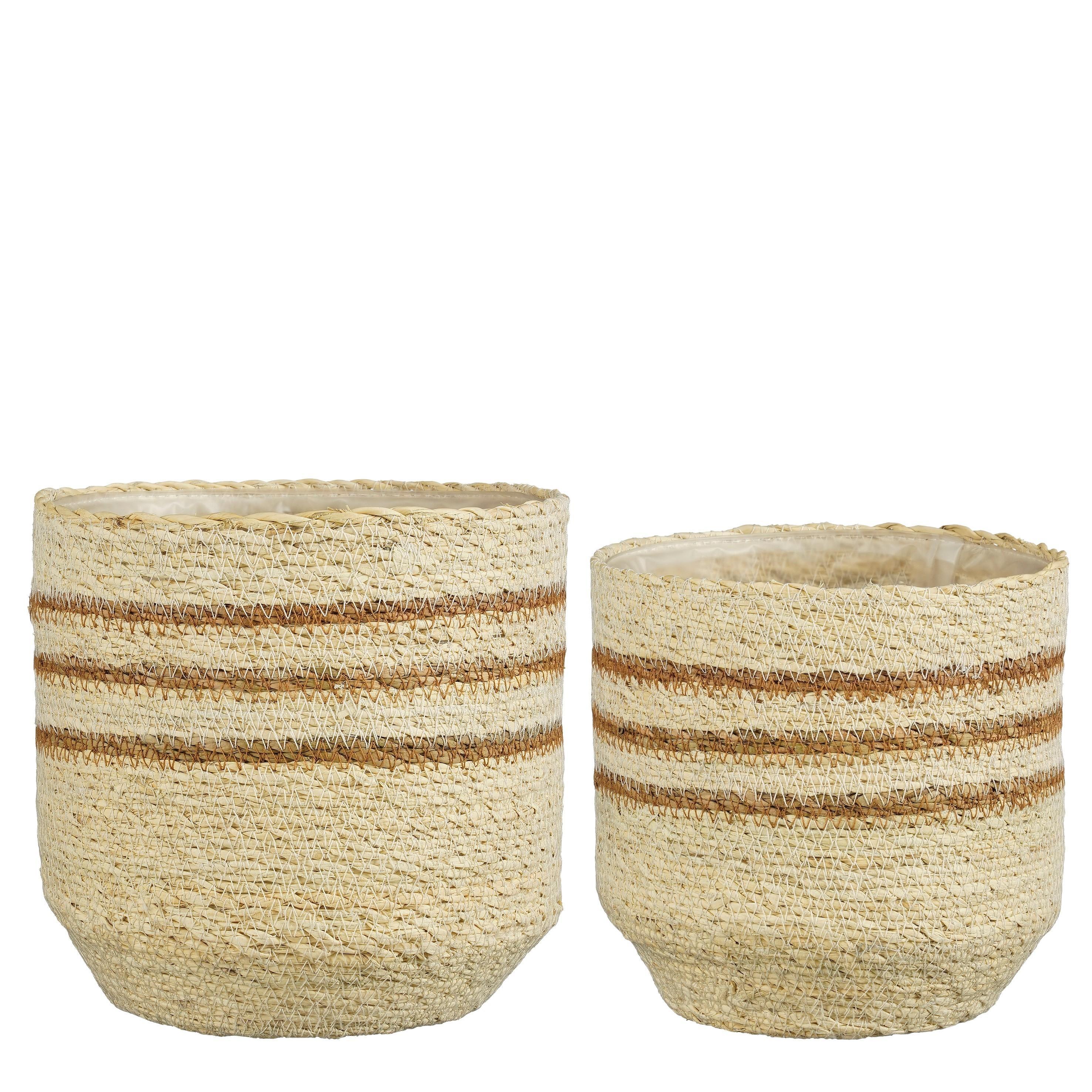 Panier Lena ligné