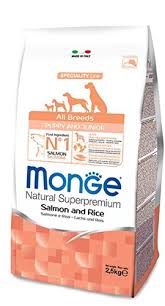 Monge Dog Pup&Jun ALL BREEDS Salmon 12kg