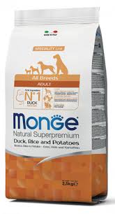 Monge Dog Adult ALL BREEDS Duck 12kg