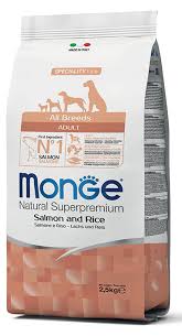 Monge Dog Adult ALL BREEDS Salmon 2,5kg