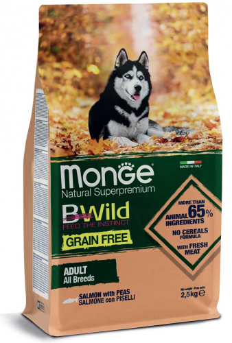 Monge BWild GF Adult Salmon 2,5kg