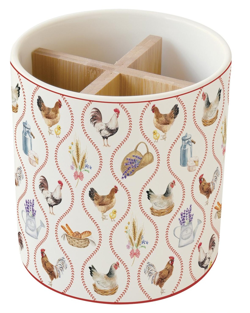 Pot à couverts Country Life