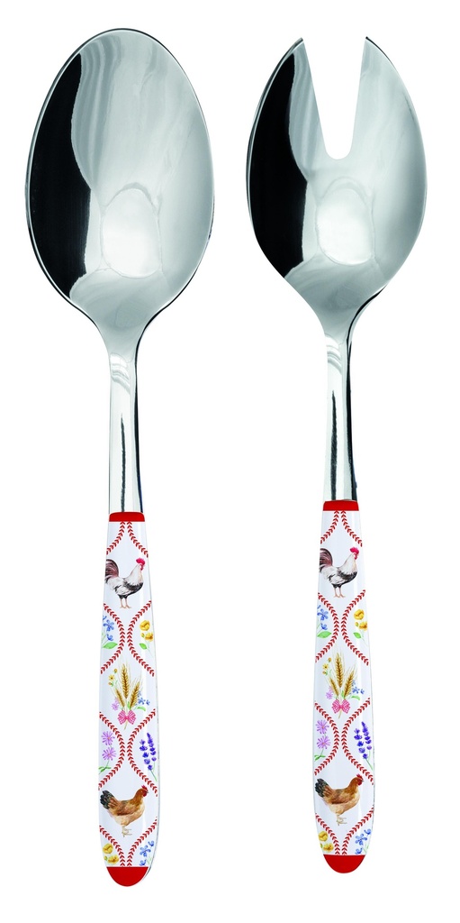 Couverts à Salade Country Life