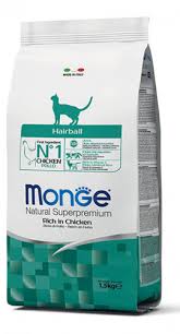 Monge Cat Hairball Chicken 1,5kg