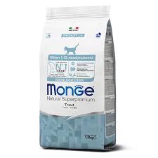 Monge Cat Monoprotein Kitten Trout 1,5kg