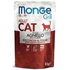 Monge Grill Cat Adult Lamb 85g
