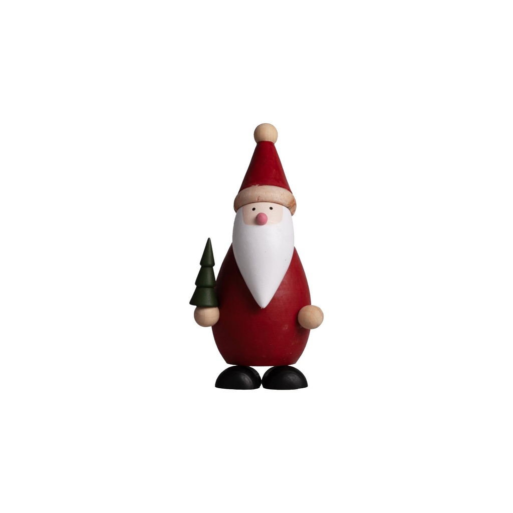 Père Noël en bois à poser