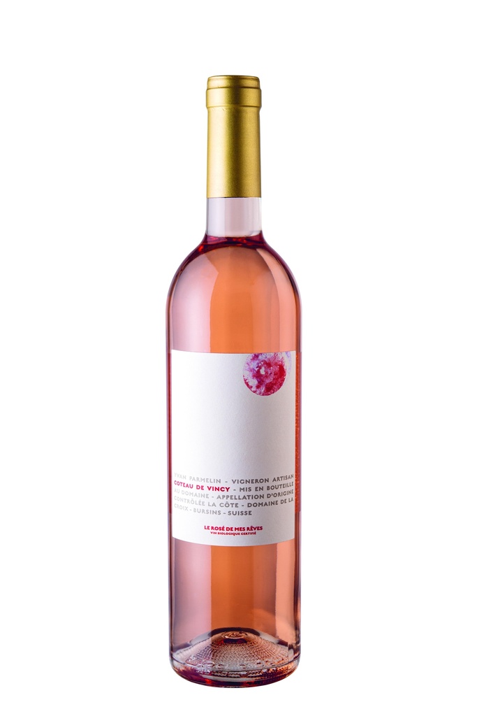 Rosé de Gamay, Rosé de mes Rêves AOC La Côte, Domaine de la Croix