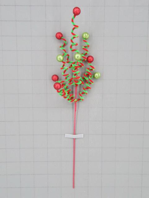 Sequin curly en branche