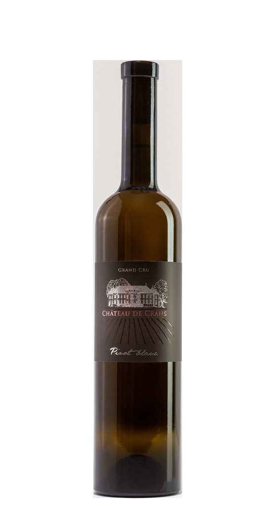 Pinot blanc barrique a. saladin,  château de crans, aoc la côte, bio