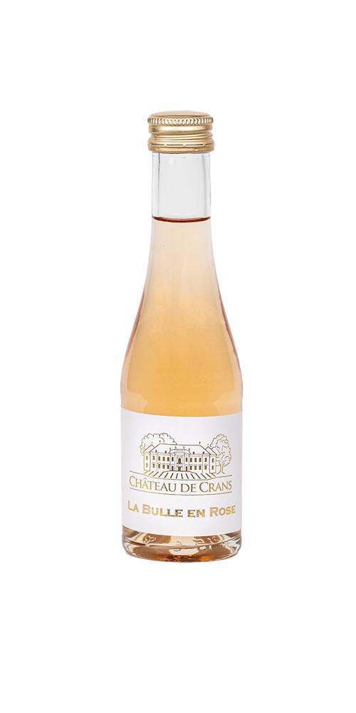 Bulle en rose collection terroir, château de crans, aoc la côte bio