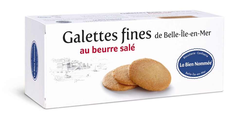 Etui Galettes fines au beurre salé 100gr