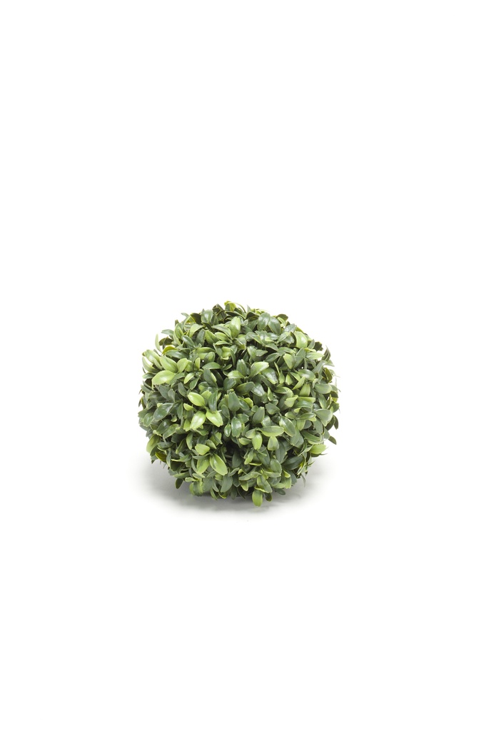Buis boule sans pot résistant UV artificiel