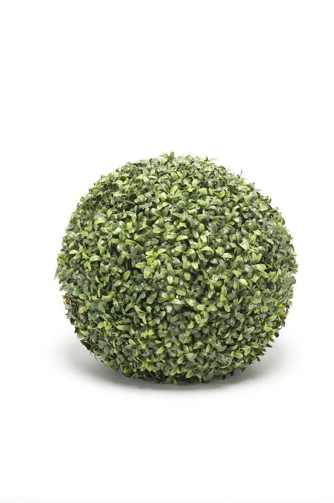 Buis boule sans pot résistant UV artificiel