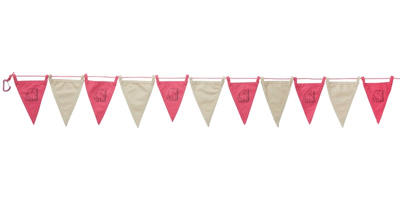 Drapeau Lignes Cerise (2 Pcs)