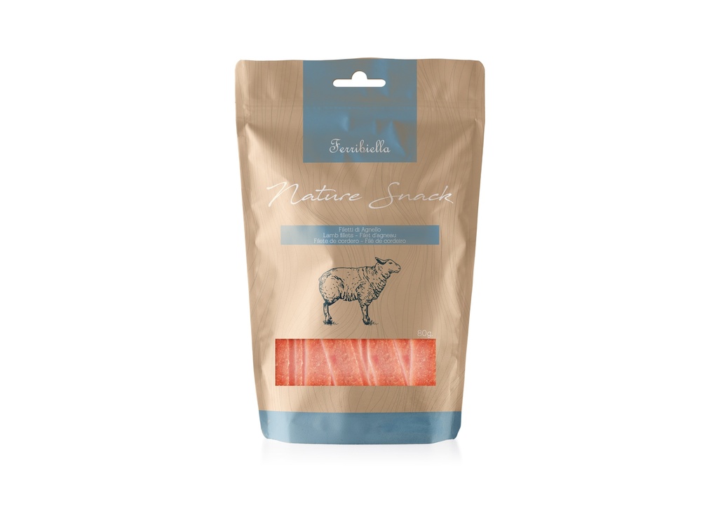 Friandise chien Nature snack filet agneau 80gr