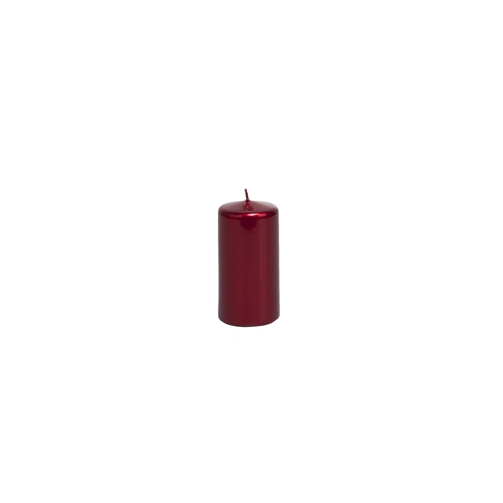 Bougie cylindrique laquée