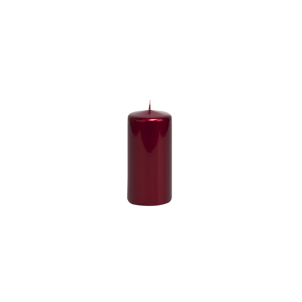 Bougie cylindrique laquée